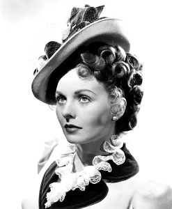 Ruffled Collar Prints: THE FAN, Jeanne Crain, 1949, TM and Copyright 20th Century-Fox Film Corp