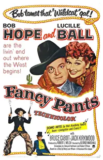 Shooting Prints: FANCY PANTS, US poster, Bob Hope, Lucille Ball, 1950