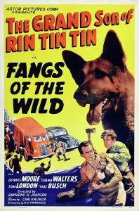 Dennis Prints: FANGS OF THE WILD, US poster art