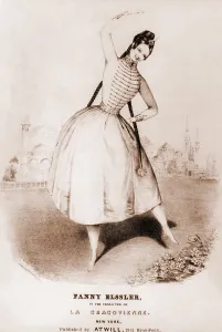 Ethnic Prints: Fanny Elssler (1810-1884). Austrian ballerina