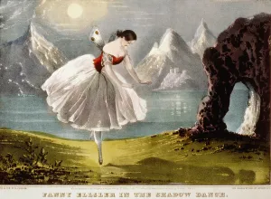 Fanny Prints: Fanny Elssler (1810-1884), Austrian ballerina