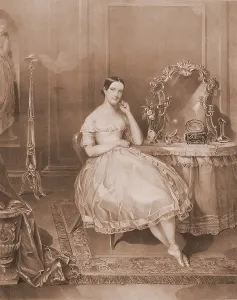 Fanny Prints: Fanny Elssler (1810-1884). Austrian ballerina