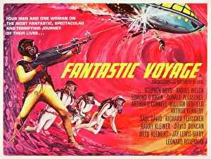 Helmet Prints: FANTASTIC VOYAGE, British poster art