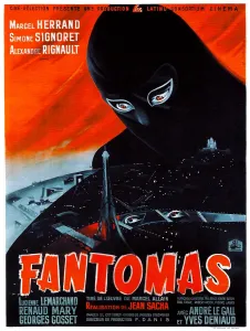Reflection Prints: FANTOMAS, French poster, Marcel Herrand, 1947