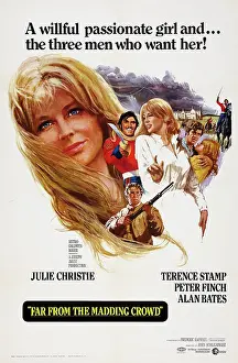Rifle Prints: FAR FROM THE MADDING CROWD, Julie Christie, Peter Finch, Terence Stamp, Alan Bates, 1967
