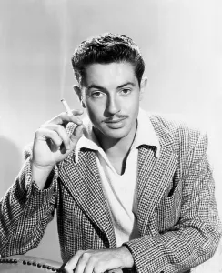 Moustache Prints: Farley Granger, sporting an ill-advised moustache, ca. late 1940s