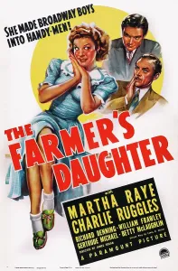 Martha Prints: THE FARMER'S DAUGHTER, US poster art