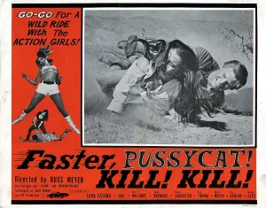 Dennis Prints: FASTER, PUSSYCAT! KILL! KILL!, from left, Haji, Dennis Busch, 1965