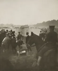 Horseback Prints: Fatal crash of Wright Model A airplane at Fort Myer