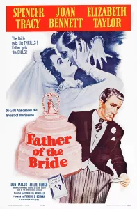 Bride And Groom Prints: FATHER OF THE BRIDE, US poster art