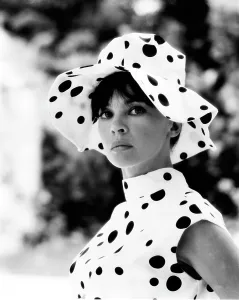 Matching Clothes Prints: FATHER GOOSE, Leslie Caron, 1964
