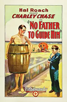 Barechested Prints: NO FATHER TO GUIDE HIM, left: Charley Chase, 1925