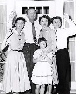1950s Tv Prints: FATHER KNOWS BEST, from left, Elinor Donahue