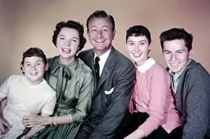1950s Tv Prints: FATHER KNOWS BEST, from left, Lauren Chapin