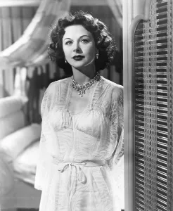 MY FAVORITE SPY, Hedy Lamarr, in a negligee by Edith Head, 1951