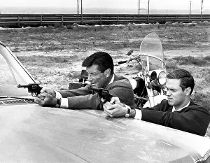 Zimbalist Prints: THE F.B.I. from left: Efrem Zimbalist Jr. William Reynolds, (ca. 1960s), 1965-74