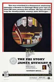 High Heels Prints: THE FBI STORY, US poster art, center and bottom right: James Stewart, 1959