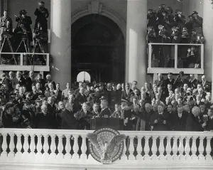 2013 Prints: FDR takes the Oath of Office from Chief Justice Charles Evan Hughes