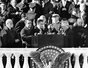 Inaugurations Prints: FDR's third term Vice President