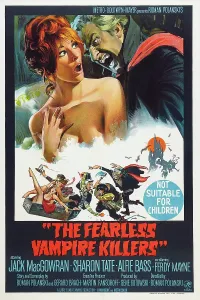 1960s Poster Art Prints: THE FEARLESS VAMPIRE KILLERS, Australian poster, from left: Sharon Tate, Ferdy Mayne, 1967