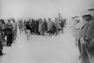 Native Prints: Federal soldiers to be executed after defeat in Battle of Ojinaga by Villas rebel forces