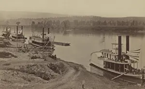 Boats Prints: Federal transports on the Tennessee River during the US Civil War