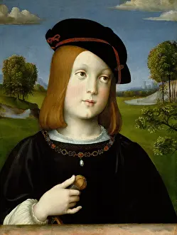 Emilia Romagna Prints: FEDERIGO GONZAGA, by Francesco Francia