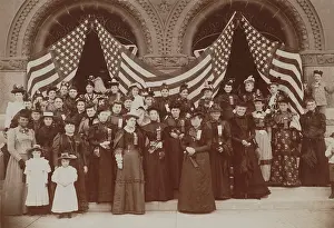 30 60 Years Old Prints: Female delegates to the First Illinois State Temperence Convention in Dwight