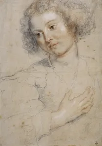 Frontal Prints: Feminine Portrait, by Peter Paul Rubens