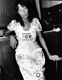 Greer Prints: Feminist Germaine Greer at the King's Hotel after being pelted with eggs at a rally in Hyde Park