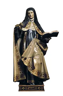 Teresa Of Jesus Prints: FERNANDEZ, Gregorio (1576-1636)