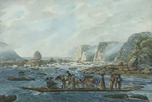 Rowing Prints: Ferry Scene on the Susquehanna at Wrights Ferry, southeast Pennsylvania, 1811-1813