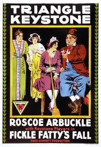 Sharing Prints: FICKLE FATTY'S FALL, US poster