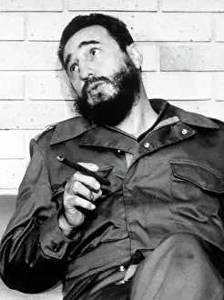 Villain Prints: Fidel Castro, in 1974.. Courtesy: CSU Archives / Everett Collection