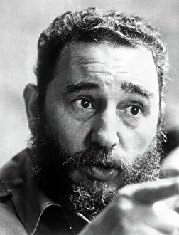 Villain Prints: Fidel Castro, circa 1977.. Courtesy: CSU Archives / Everett Collection