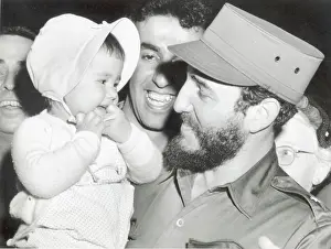 Baby Prints: FIDEL CASTRO, Cuban Prime Minister