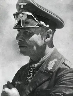 Erwin Prints: Field Marshal Erwin Rommel in North Africa