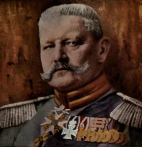 Hindenburg Prints: Field Marshall Paul von Hindenburg commanded German armies in East Prussia that defeated the Russians in Tannenberg