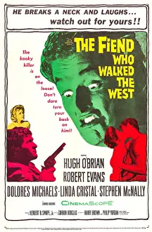 Hugh Prints: THE FIEND WHO WALKED THE WEST, US poster