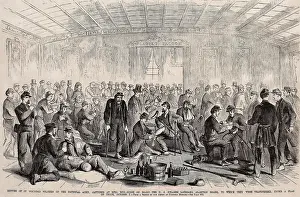 Disabled Prints: Fifty-seven wounded Union soldiers captured at First Bull Run