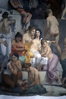 Strength Prints: Fight of the Spartan Women, by Giovanni Demin