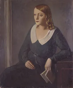 Frontal Prints: Figure of a woman, by Pietro Marussig