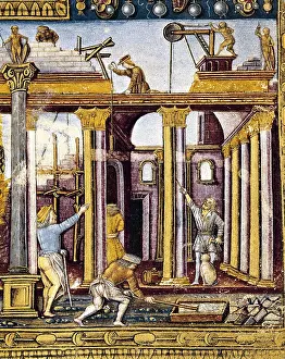 Pillar Prints: FILARETE, Antonio Avelino, also called El FILARETE (1400-1465)