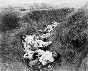 Lcgr1706 Prints: Filipino casualties on the first day of Philippine-American War