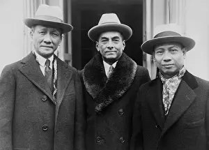 Future Prints: Filipino leaders at the White House after calling on President Calvin Coolidge in 1927