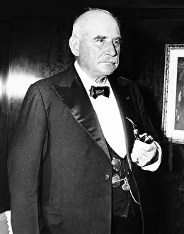 Business Suit Prints: Financier J.P. Morgan Jr. before he sailed for Europe on the Aquitania