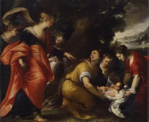 Moses Prints: Finding of Moses (Ritrovamento di Mos)