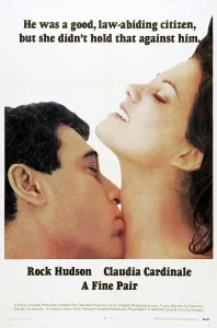 Claudia Prints: A FINE PAIR, US poster, from left: Rock Hudson, Claudia Cardinale, 1968
