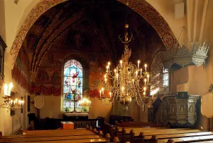 Large Window Prints: FINLAND. Rauma. Church of the Holy Cross