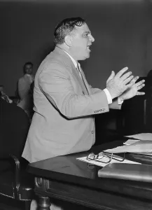 Democratic Prints: Fiorello LaGuardia, NYC Mayor urged action on housing bill